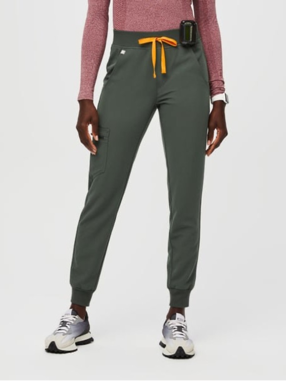 FIGS Moss Zamora High Waisted Jogger Scrub Pants